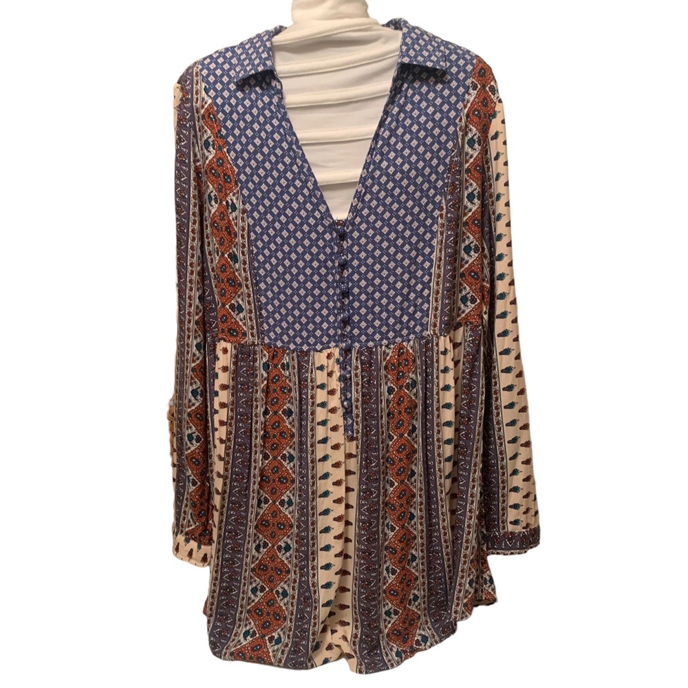 En Crème Women’s Shirt Dress Sz M